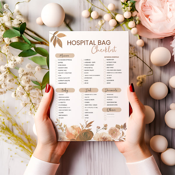 Willow Mum and Baby Hospital Bag Checklist