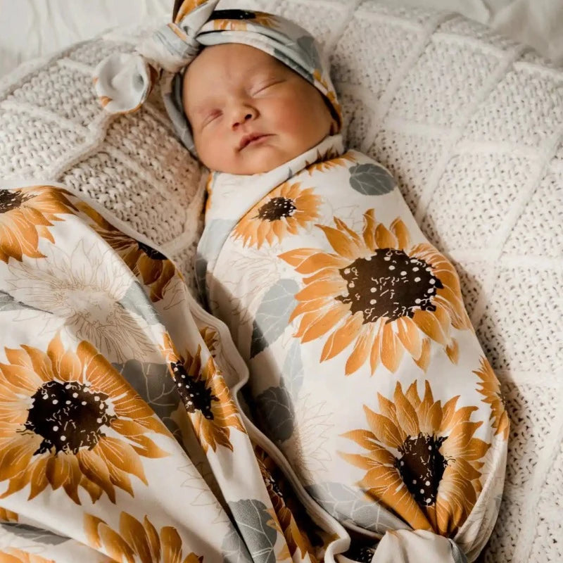 Sunflower online swaddle blanket